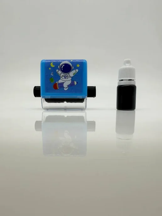UGUR.USB Математический роликовый штамп для примеров констовар, синий, фото 3