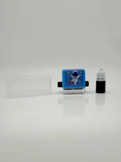 UGUR.USB Математический роликовый штамп для примеров констовар, синий, фото 4