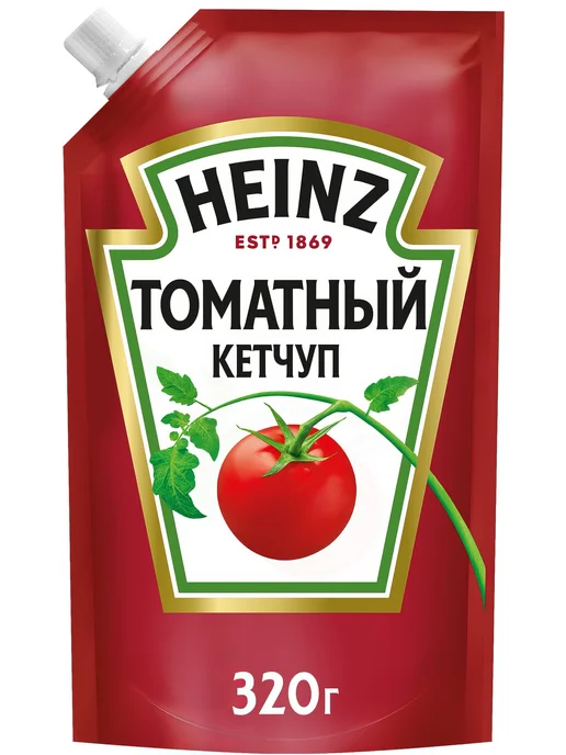 Heinz Кетчуп Томатный, 320г, 320 г
