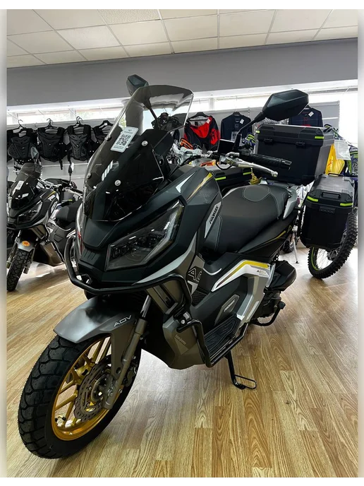 promax Скутер ADV Extra (EFI, ABS, BOX), черный, фото 4
