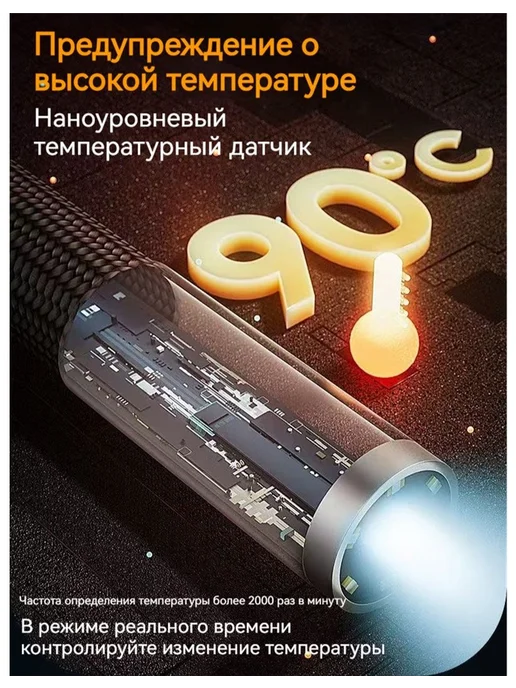 Classmark Эндоскоп для смартфона автомобильный iPhone и Android, черный, фото 3