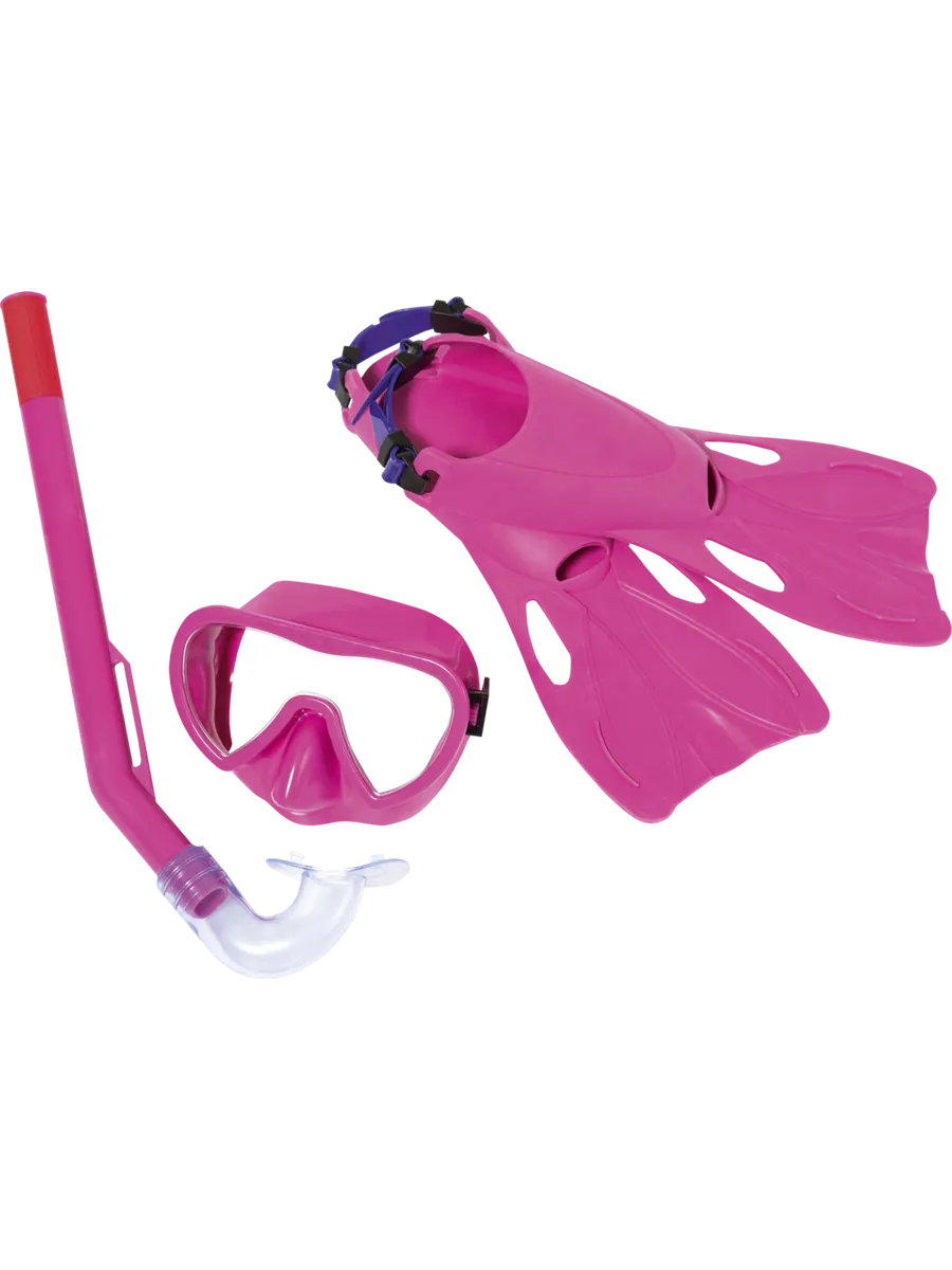 Набор для ныряния BESTWAY Hydro-Swim, маска, трубка и ласты,