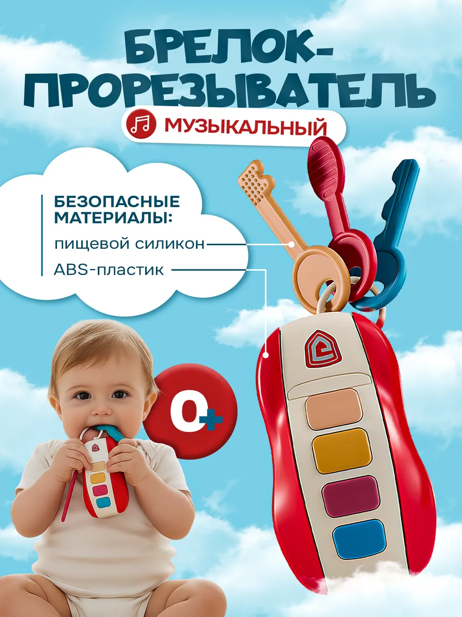 Брелок - прорезыватель зубов пульт