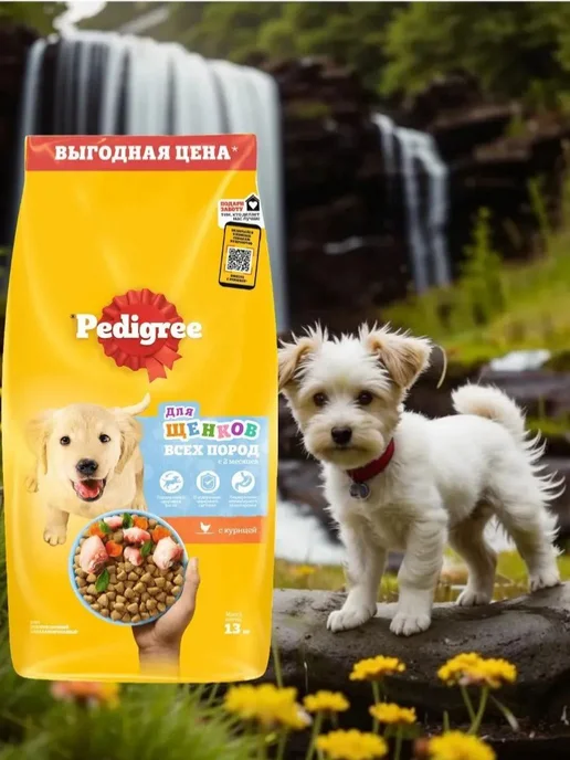 Сухой корм PEDIGREE Педигри для собак, щенки, курица, 0,5 кг, фото 3