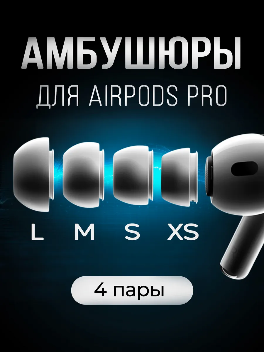 Амбушюры накладки для AirPods pro и pro2