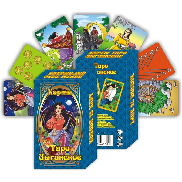 Карты таро Цыганское с инструкцией 78 карт