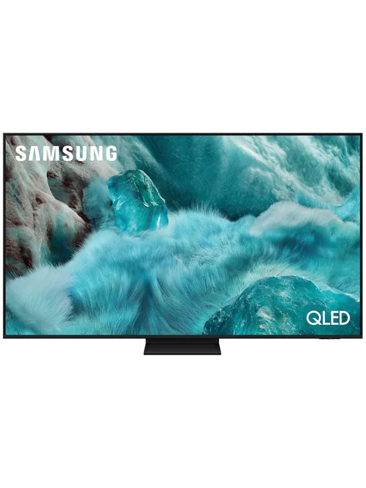 Samsung 65" Телевизор QLED QE65Q7F5AUXRU, 4K UHD Smart TV, черный, фото 2