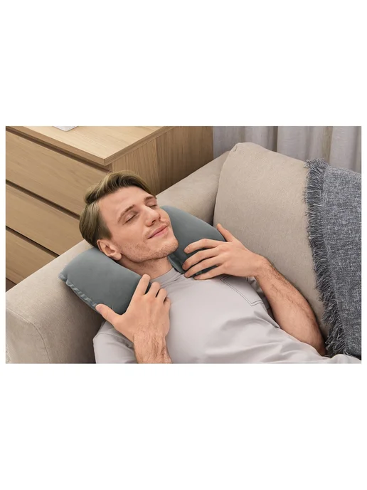 Bestway Подушка для путешествий надувная, 37x24x10 см, фото 3