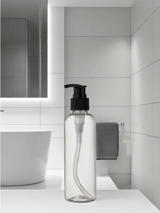 Plast Compact Флакон дорожный с дозатором для мыла 250 мл, 260 мл, фото 4