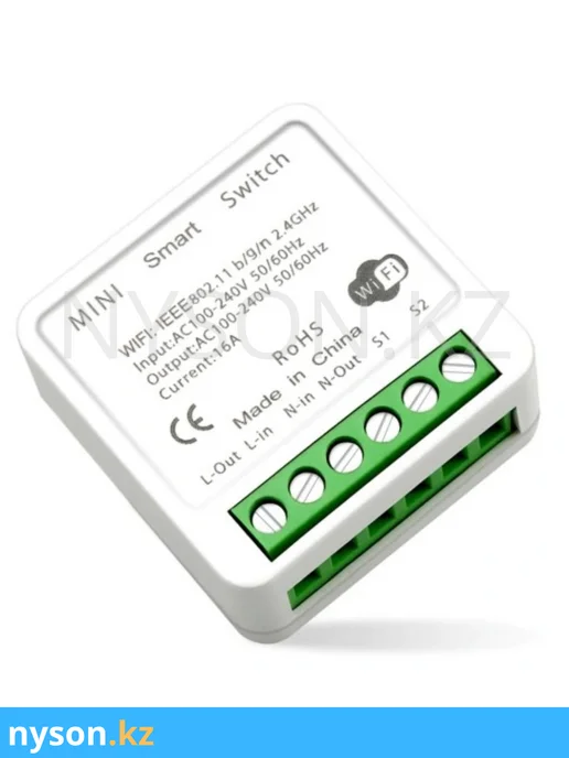 Реле управления AWF0001 AC 240 В 16 А, кол-во фаз 1, белый, фото 2