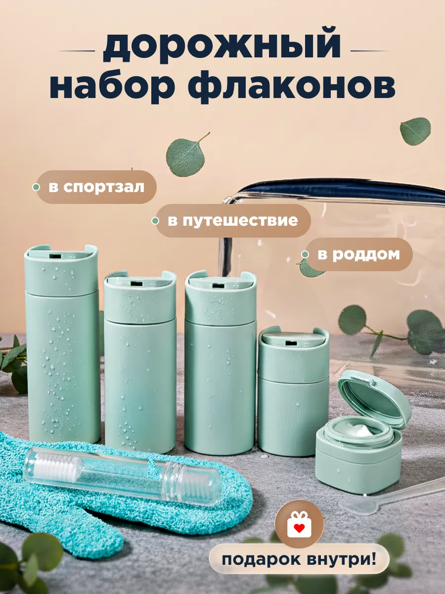 Дорожный набор флаконов
