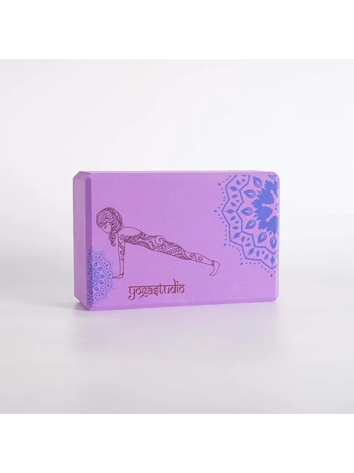 Коврик для йоги 170г, Фиолетовый - Yoga Studio, 170 г