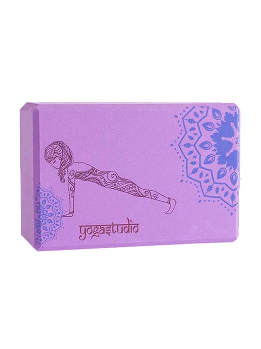 Коврик для йоги 170г, Фиолетовый - Yoga Studio, 170 г, фото 8