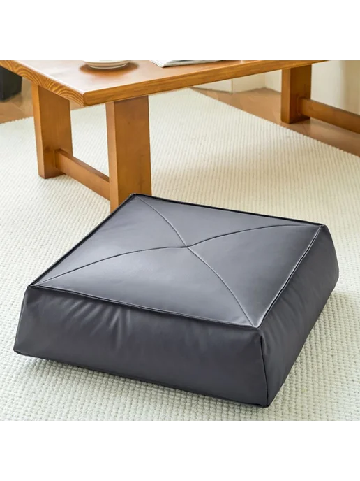Футон Классический черный 50*50, 45x45x15 см, черный