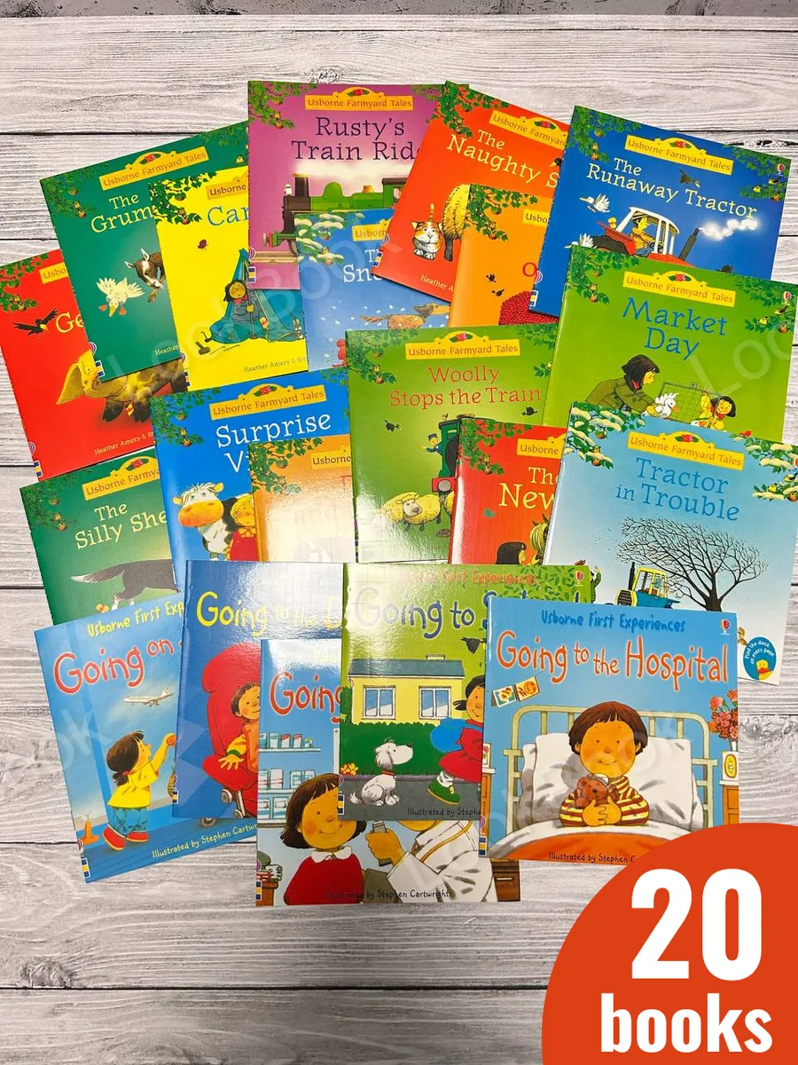 Usborne Farmyard Tales Книги на английском