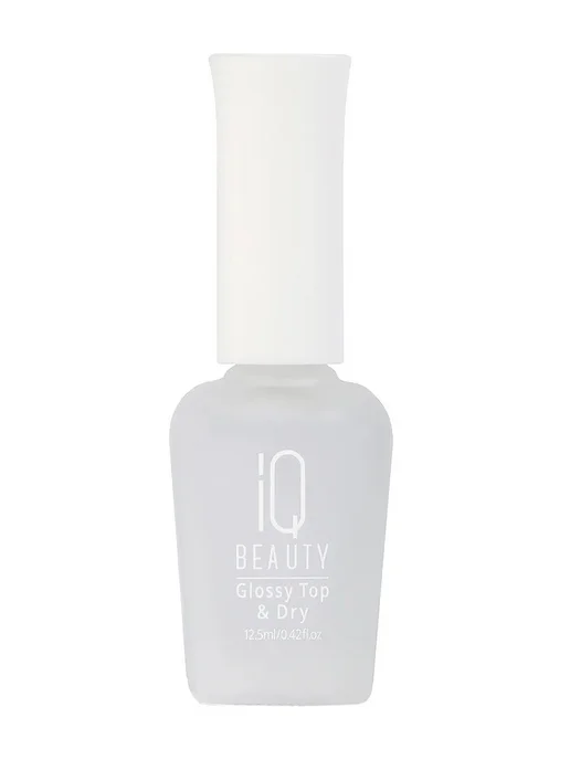 IQ BEAUTY Топ и сушка для лака защитная 12,5 мл, 12,5 мл