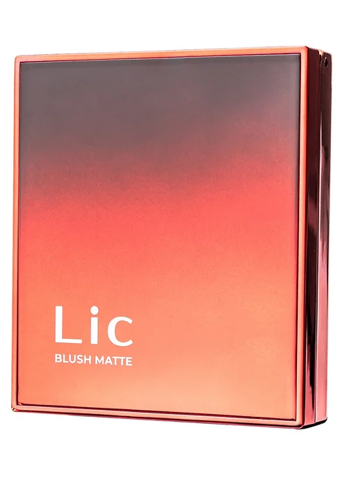 Lic Румяна для лица матовые Matte Blush 10 гр 22 Honey Peach Лик, 10 г, фото 2
