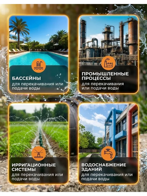 Насос поверхностный для воды самовсасывающий — фото 4