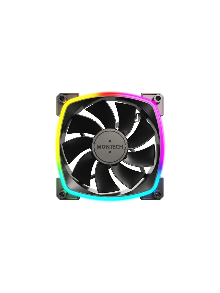 Кулер вентилятор для пк RX120 Reverse ARGB 120х120x25 черный