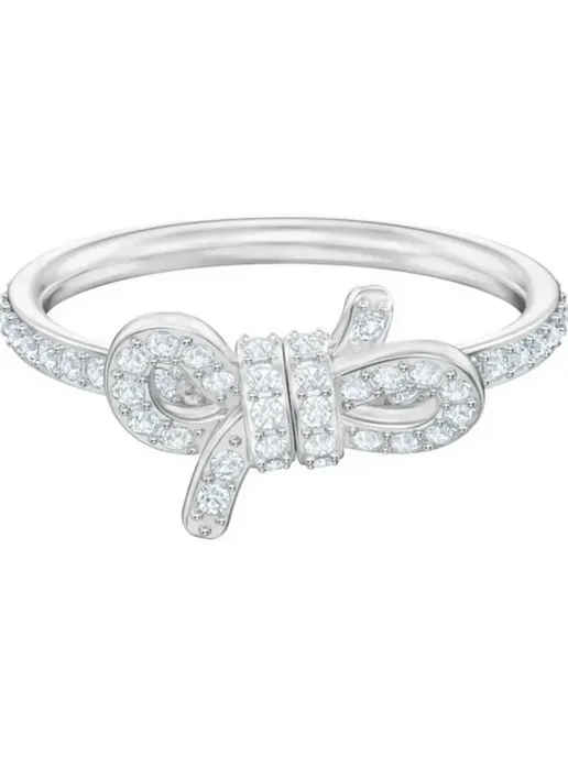 swarovski Кольцо Lifelong Bow, серый