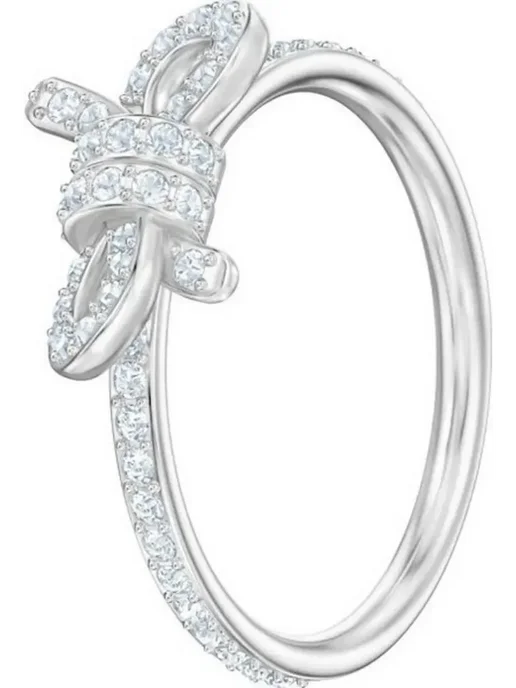swarovski Кольцо Lifelong Bow, серый, фото 3