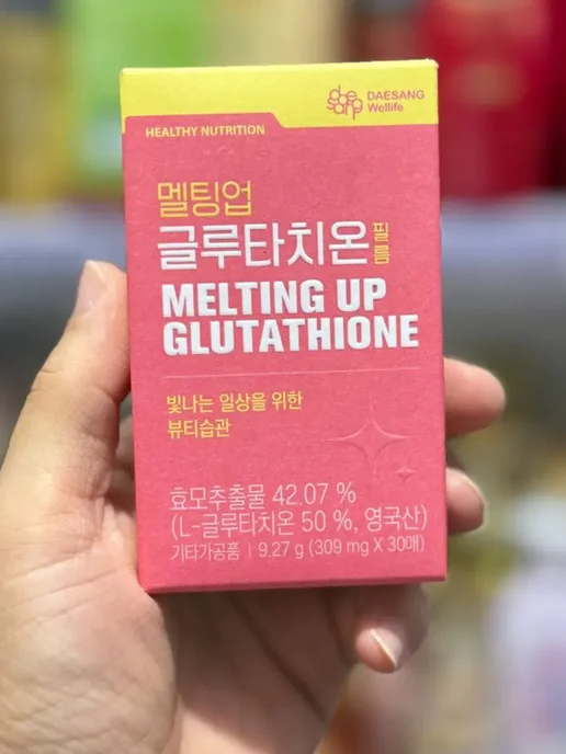 melting up glutathione Melting up glutathione
