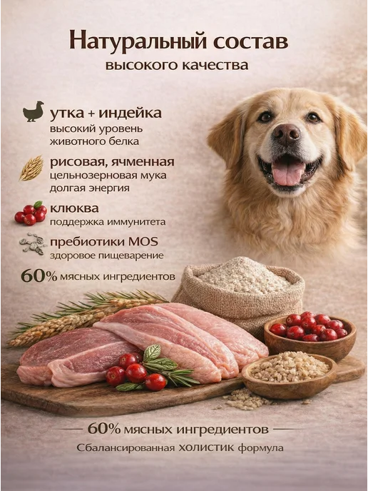 Сухой корм BUDDY DINNER для собак, крупные, 0,07 кг, фото 2