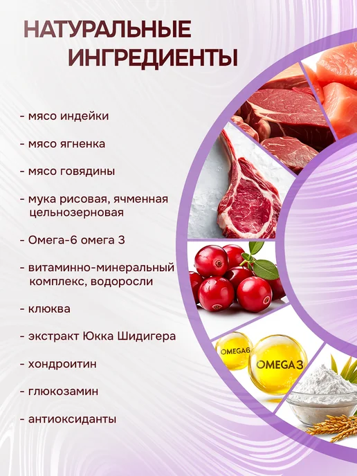 Сухой корм BUDDY DINNER Вида для собак, мелкие, мясо, 0,07 кг, фото 2