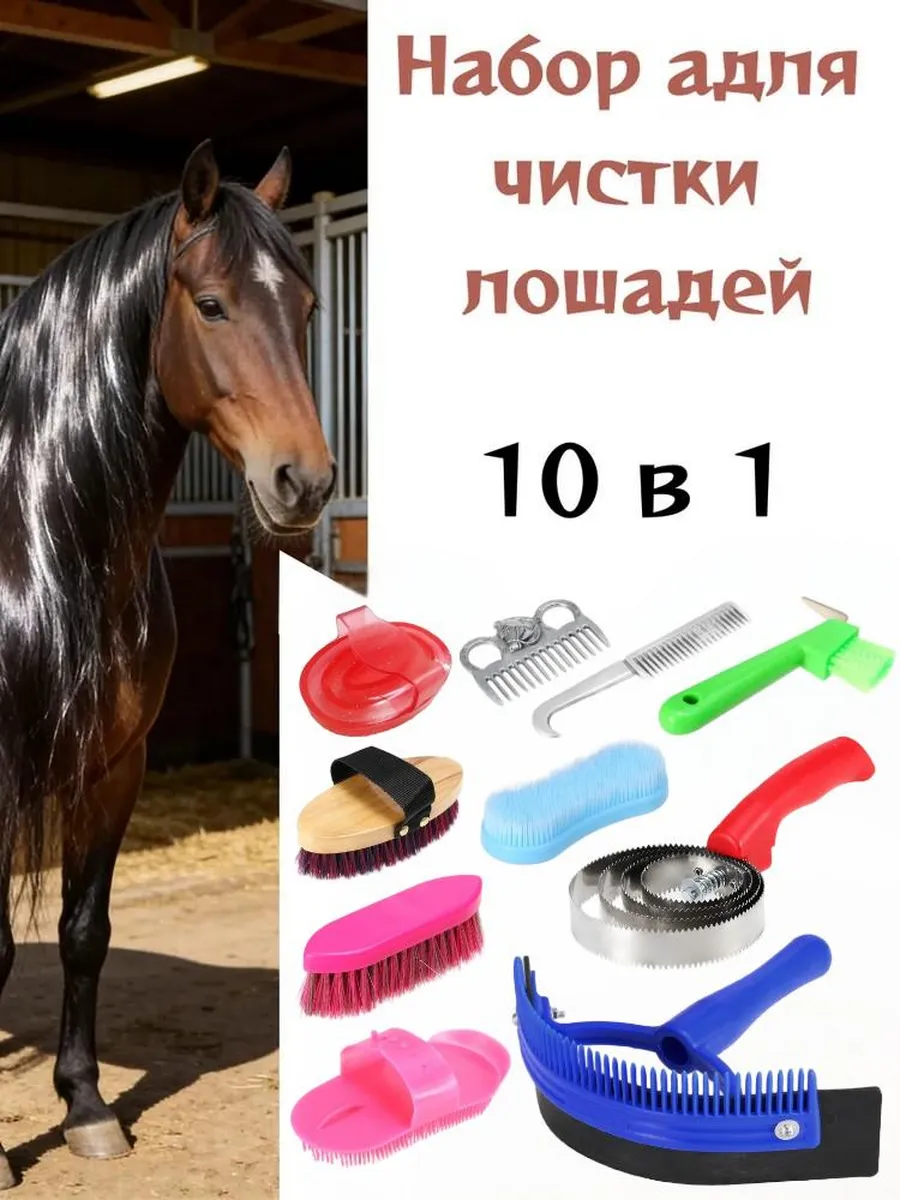Набор для ухода за лошадью