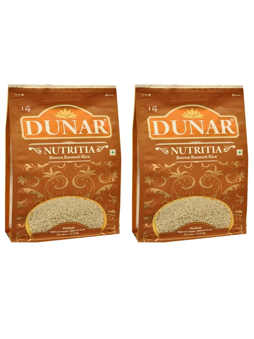 Dunar Рис Basmati Nutritia нешлифованный 1 кг x 2 шт, 1 кг, 2 шт, фото 7