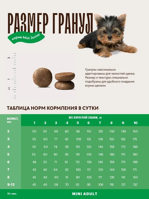 Сухой корм KARMY для собак, мелкие, щенки, индейка, 2 кг, фото 6