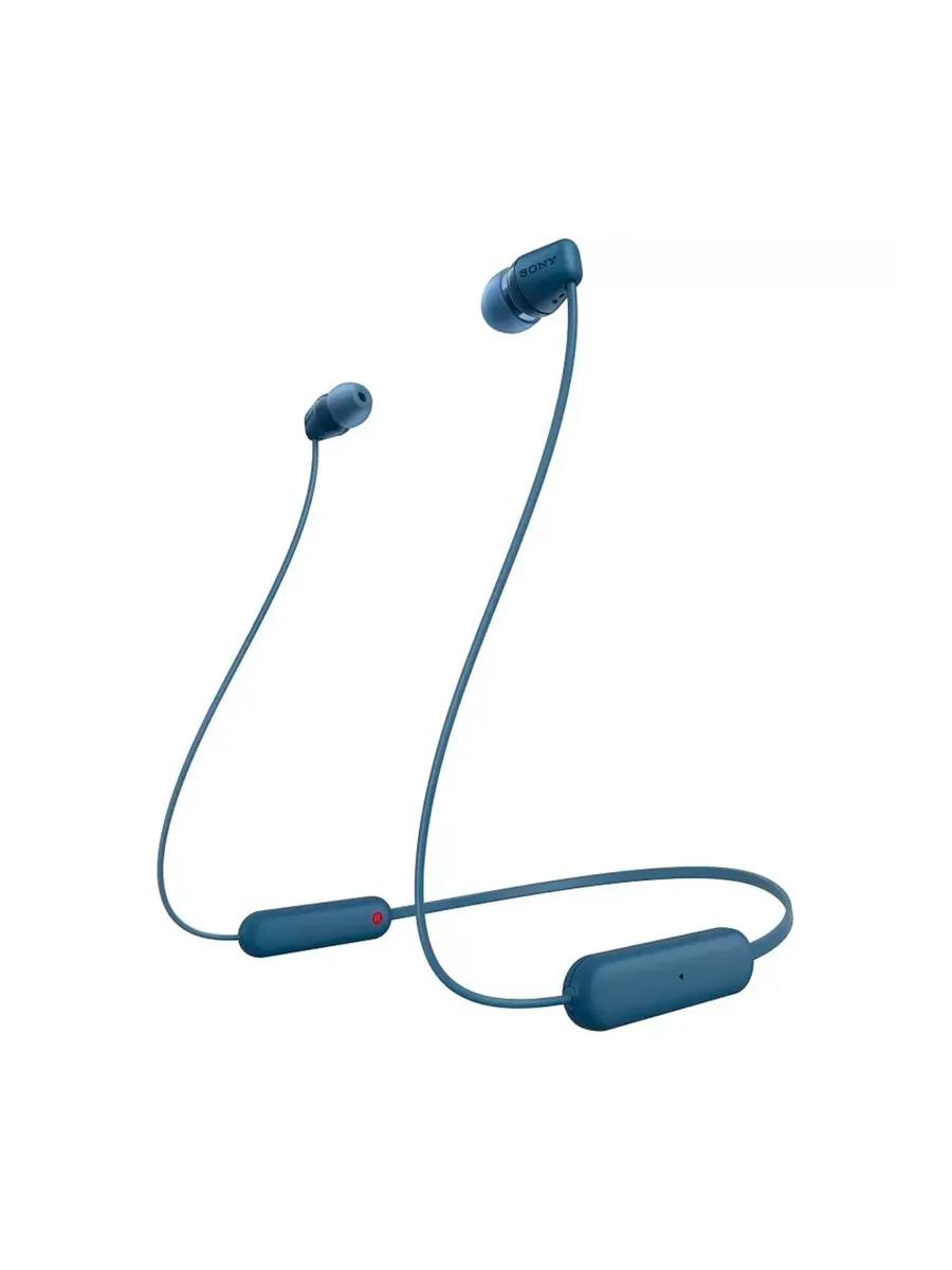 SONY Внутриканальные наушники WI-C100 blue
