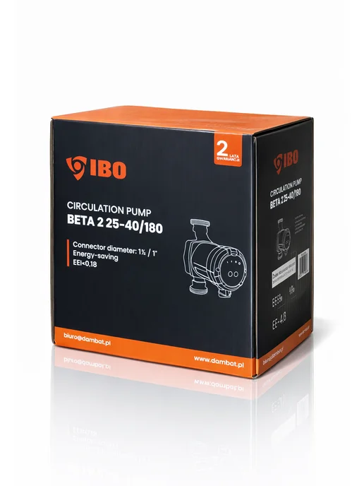 Ibo Насос циркуляционный для отопления beta 2 25-40 180, вариант, фото 3