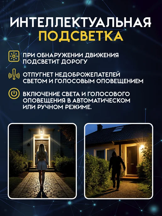 VIONIX Камера видеонаблюдения уличная Wi-Fi, черный, фото 7