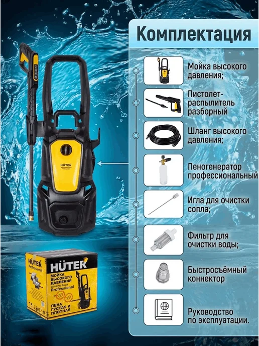 Мойка высокого давления W195-PW SMART PROFESSIONAL — фото 2