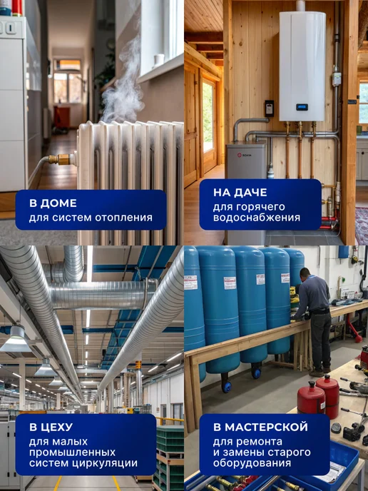 Насос циркуляционный для отопления Ц-25/6 стандарт — фото 4