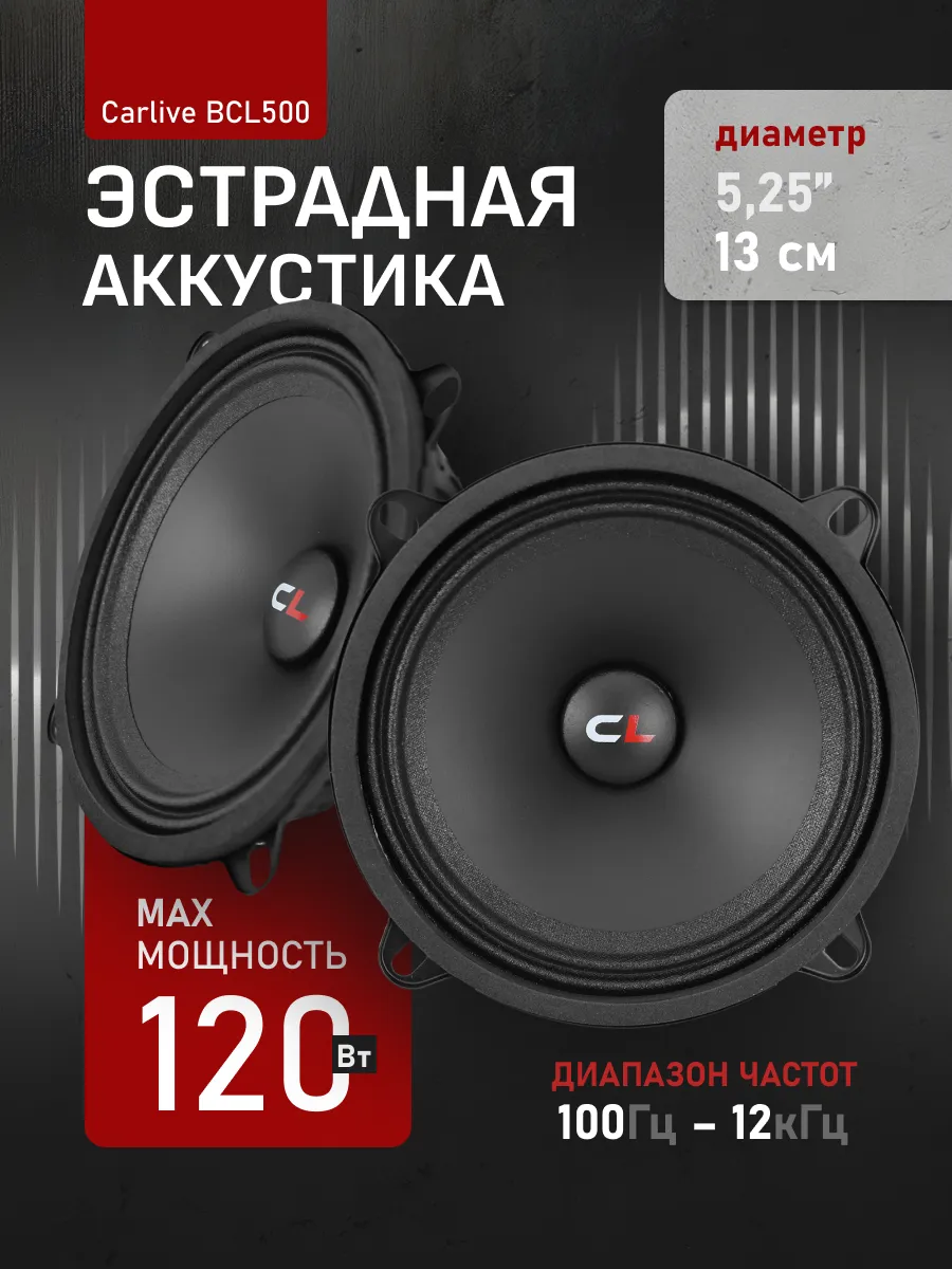 Колонки в машину динамики автомобильные 13 см