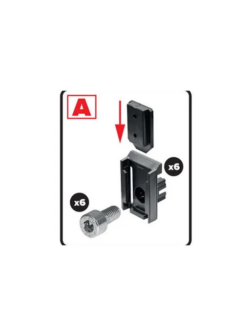 QBRICK Крепления Custom Connectors Set 2, вариант, фото 7