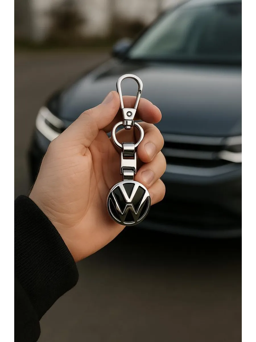 Автомобильный брелок металлический VOLKS Фольксваген