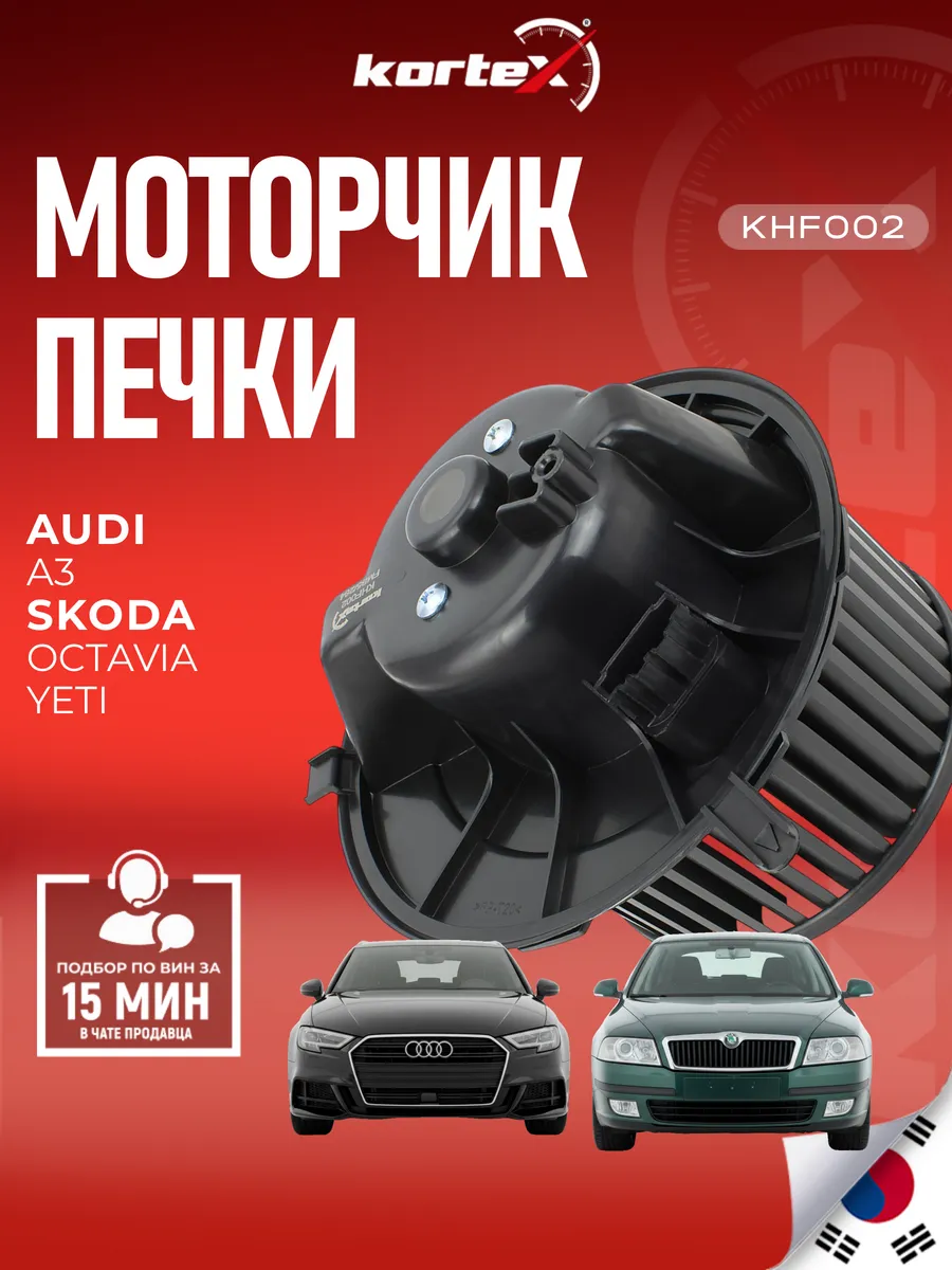 Моторчик печки Пассат B7, Октавия A5, Тигуан 1