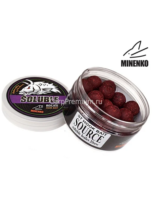 Carp Premium Бойлы пылящие 24 мм Соурс 150 г, 150 г, фото 2