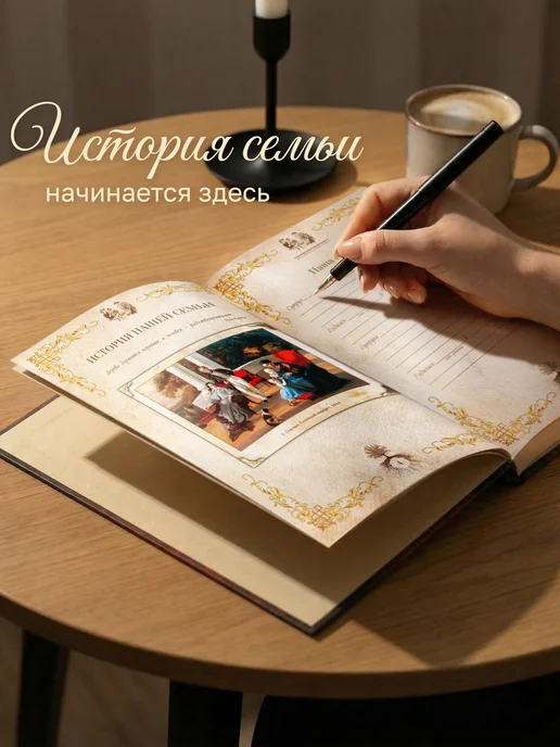 Арт-студия Классик Семейная летопись в подарочной коробке подарок для семьи, вариант, фото 3