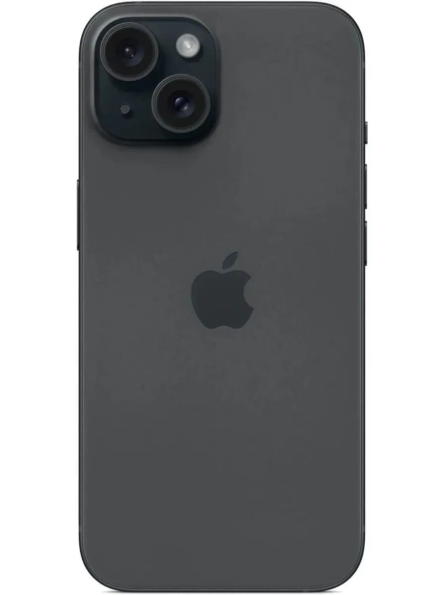 Смартфон iPhone 15 128GB,nano SIM + eSIM, Black