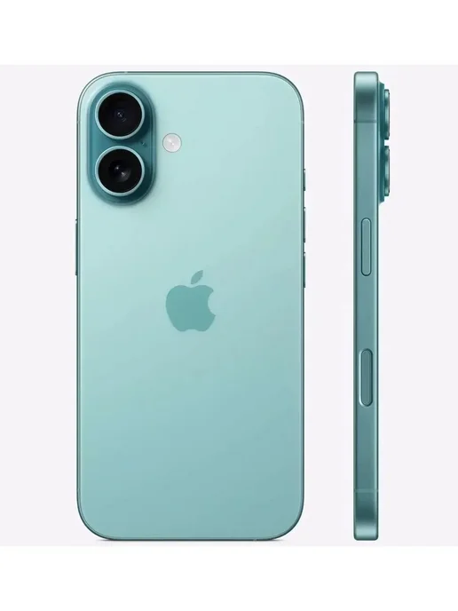 Смартфон Apple iPhone 16 256 ГБ, зеленый, фото 6