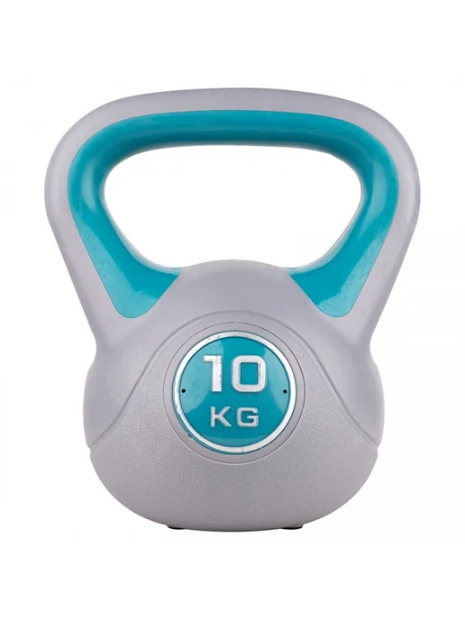 Voitto Гиря пластиковая 10 кг, цветная, 10 кг