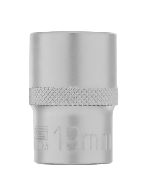 STELS Головка торцевая 19 мм 6-гранная CrV под квадрат 1 2" 13830, вариант, фото 3