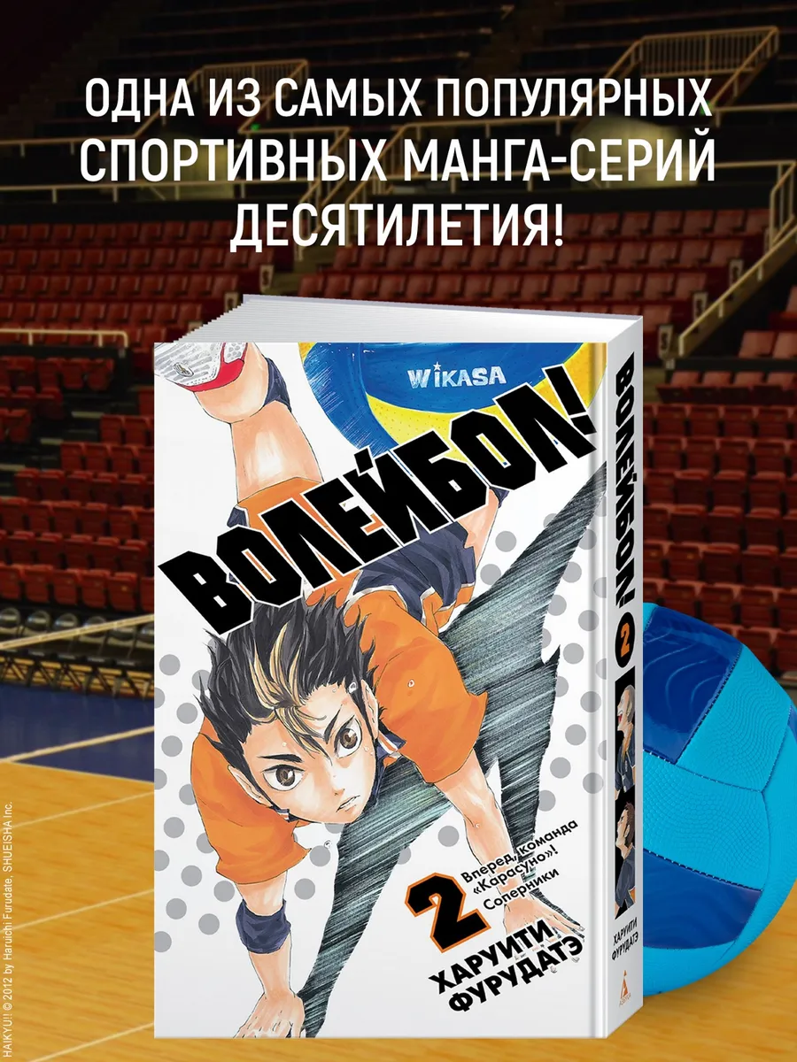 Волейбол! Книга 2. Вперед, команда «Карасуно»! Соперники