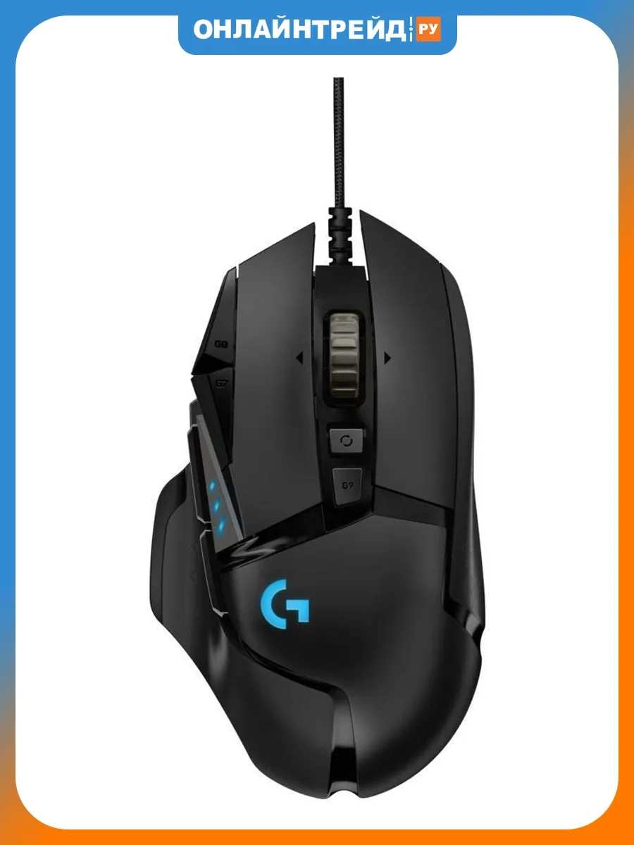 LOGITECH Мышь G502 Hero Black