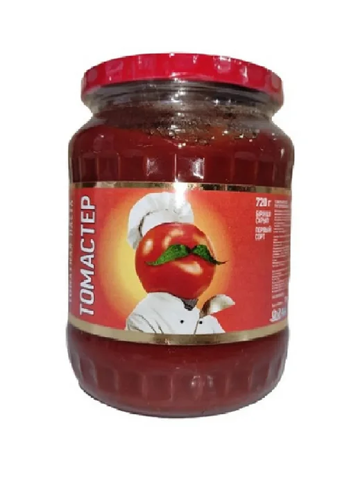 Томастер Томатная паста, 2 шт по 720 гр, 2 шт, 720 г, фото 2