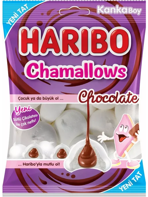Haribo Маршмеллоу Chocolate 62 гр 3 шт, 62 г, 3 шт, фото 2